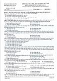 Đề thi Giữa kì 1 KTPL 12 năm 2024-2025 trường THPT Dĩ An (Bình Dương)